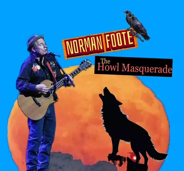 Get Information and buy tickets to Norman Foote & The Howl Masquerade  on Lester Centre of the Arts