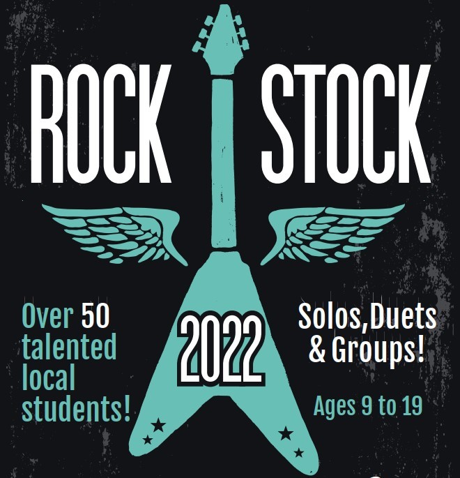 Get Information and buy tickets to RockStock 🤘 Ring System Music Studio Talent Showcase on Lester Centre of the Arts