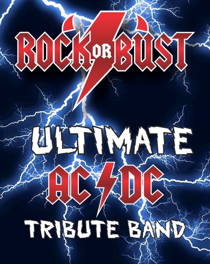 Get Information and buy tickets to Rock or Bust The Ultimate AC/DC Tribute Band on Lester Centre of the Arts