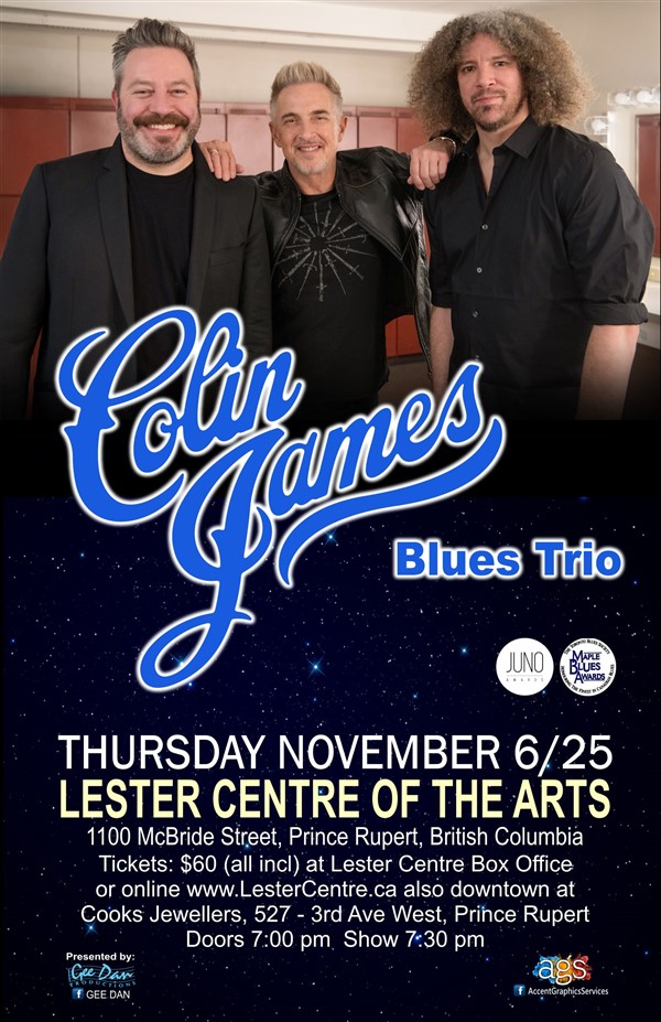 Colin James Blues Trio