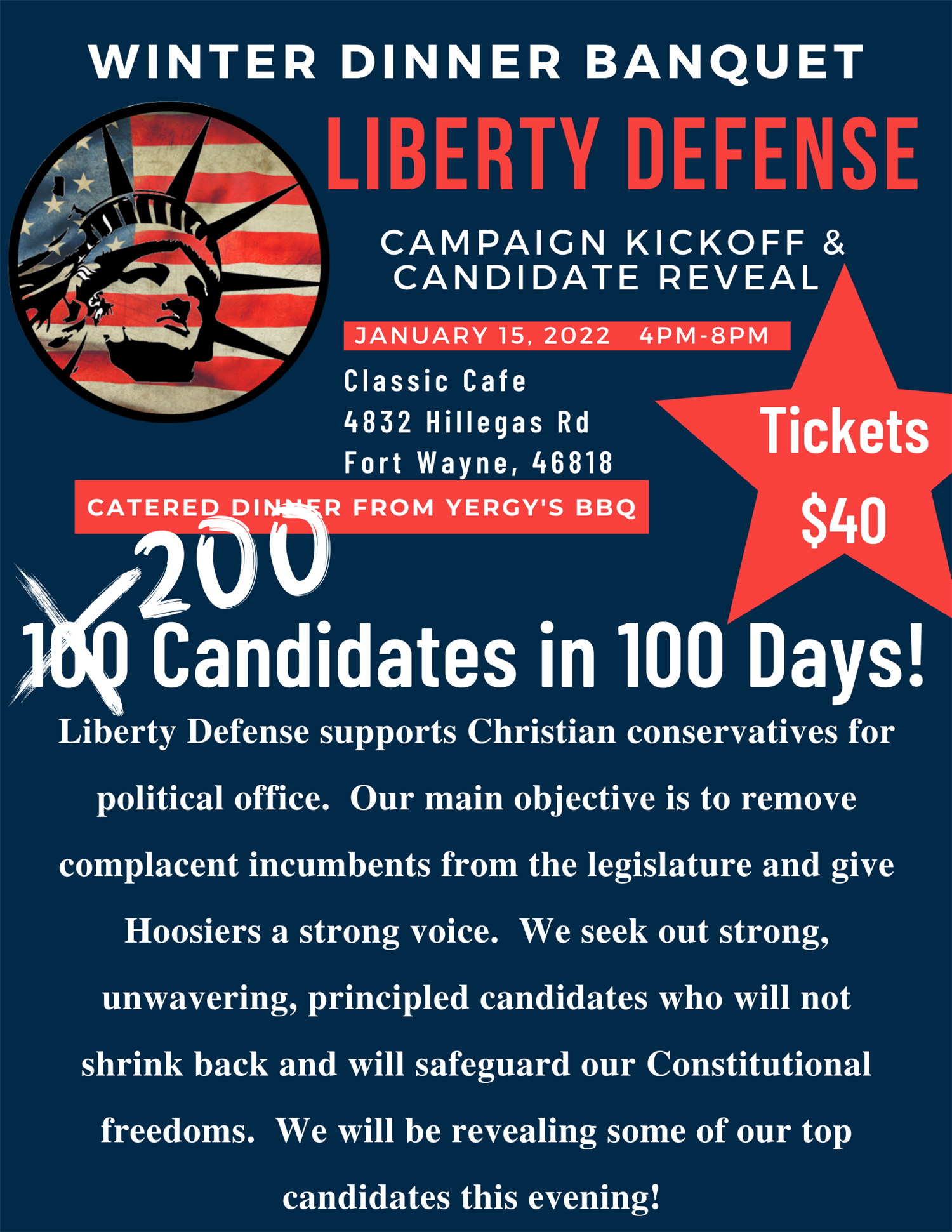 Liberty Defense Winter Banquet image