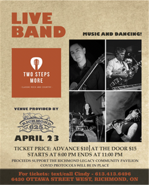 SOLD OUT! Fundraiser! Live Music and Dance at the Richmond Legion image