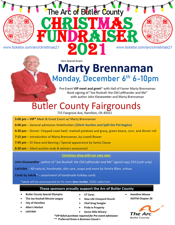 ARC of Butler County Christmas Fundraiser 2021