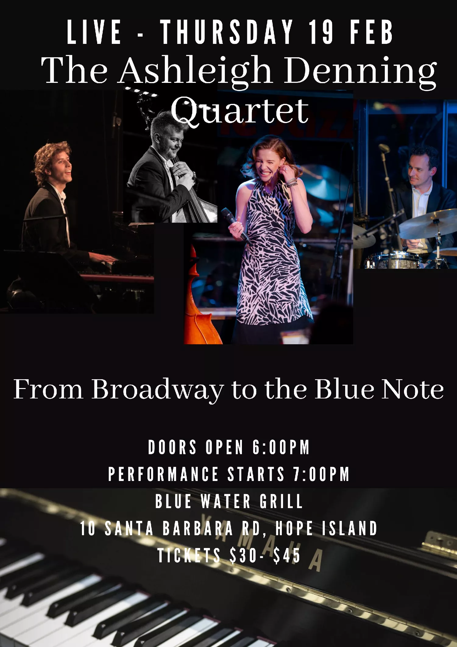 The Ashleigh Denning Quartet image