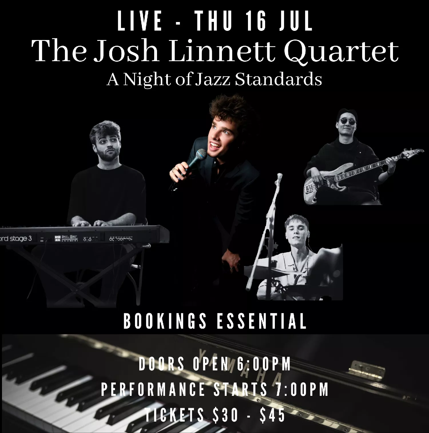 The Josh Linnett Quartet image