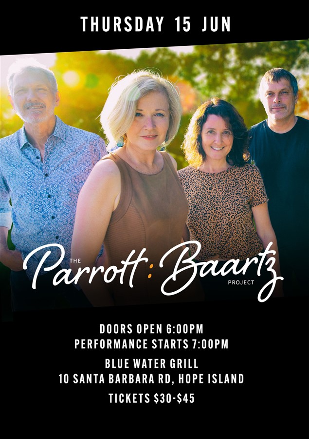 Get Information and buy tickets to The Parrott:Baartz Project  on Hope Island Jazz