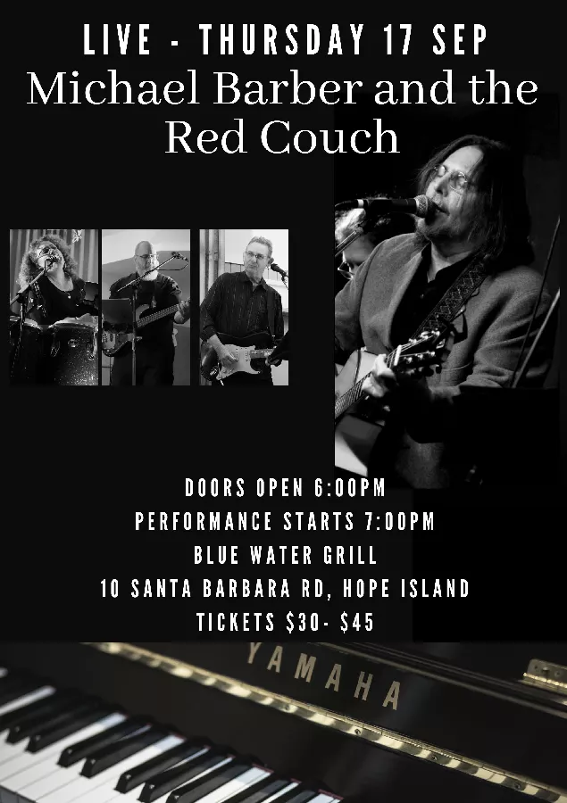 Michael Barber and the Red Couch