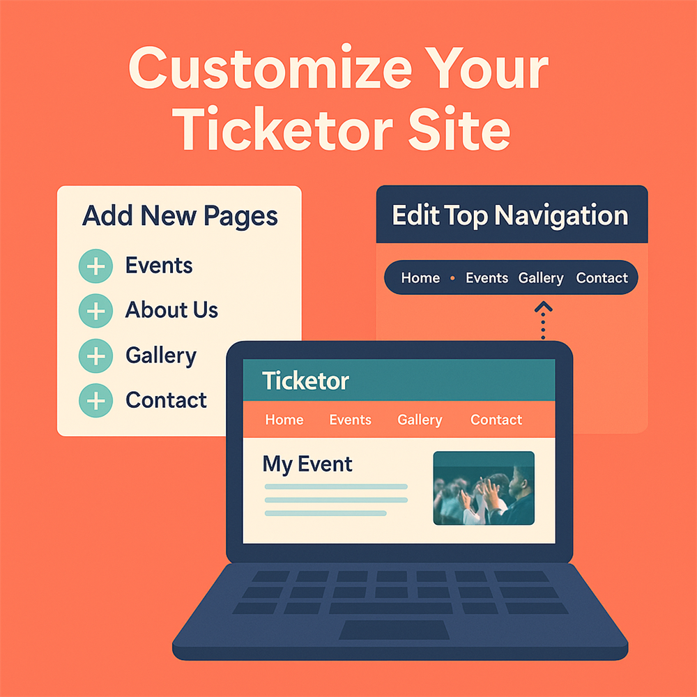 Adding Content and Pages to Your Site and Top Navigation