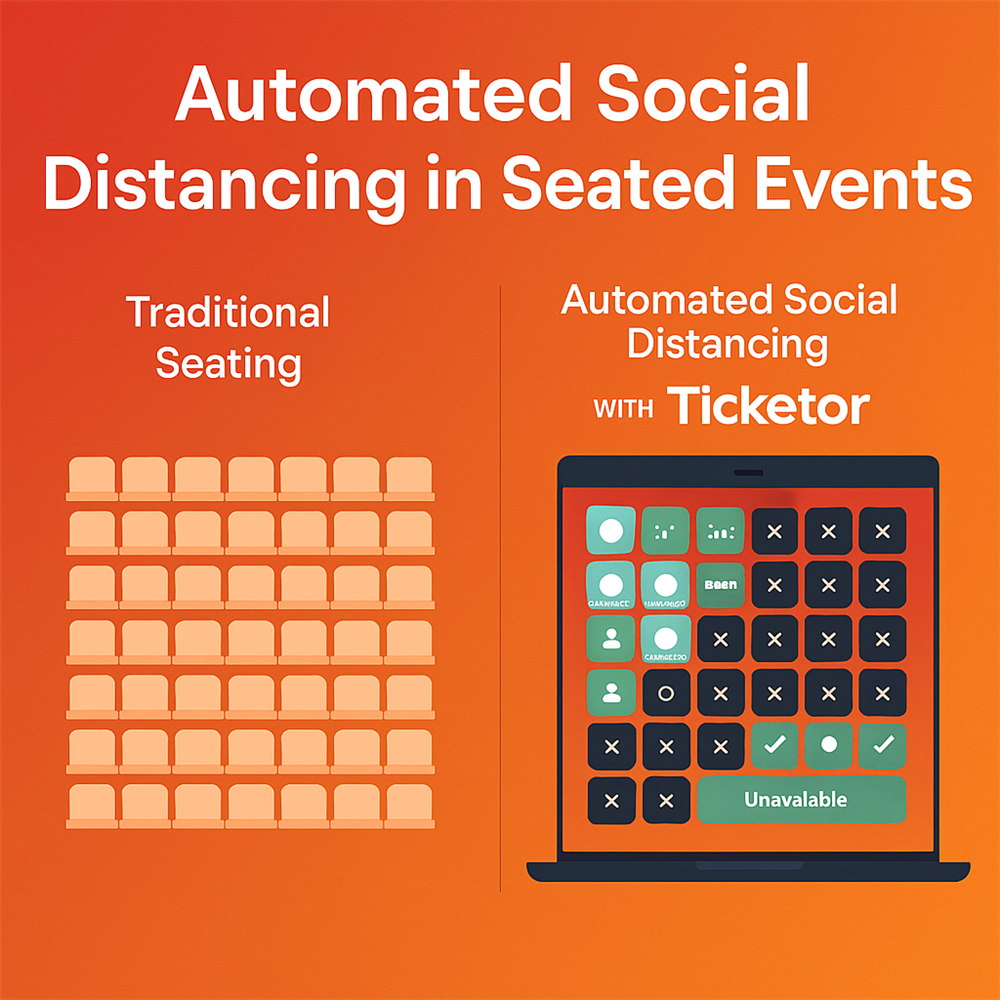 Events, classes or booking system with time-slots, using Ticketor