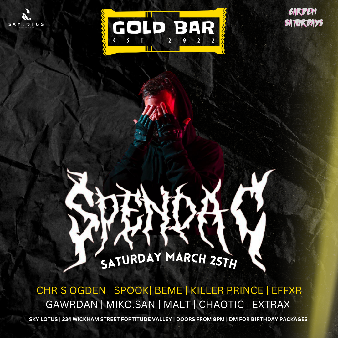 Gold Bar & Sky Lotus present - SPENDA C image