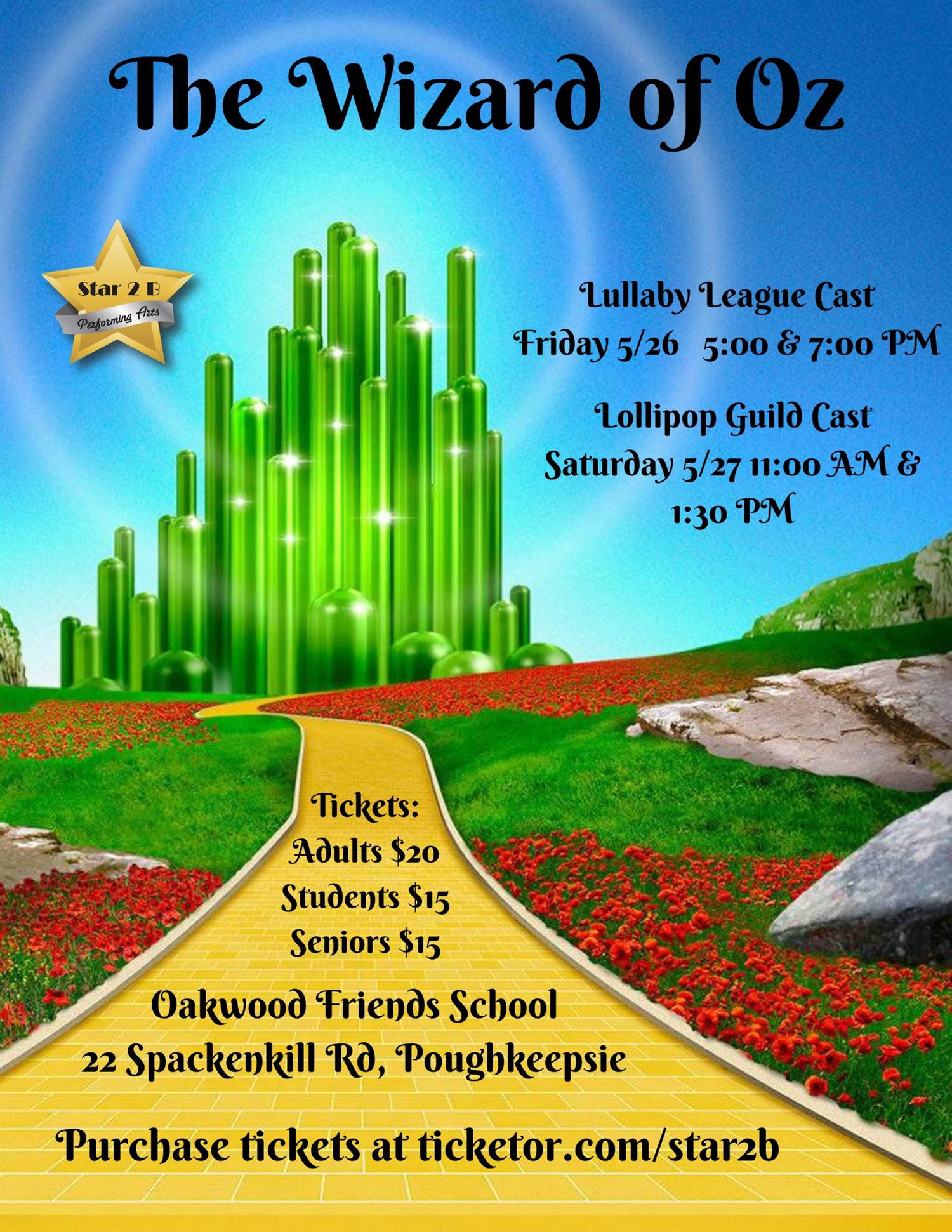 The Wizard of OZ-Lollipop Guild Cast image
