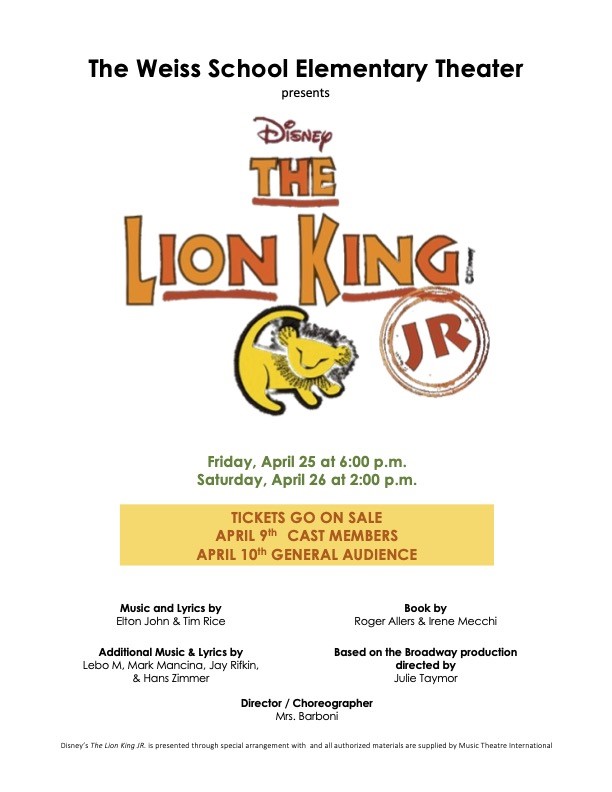 The Lion King Jr.