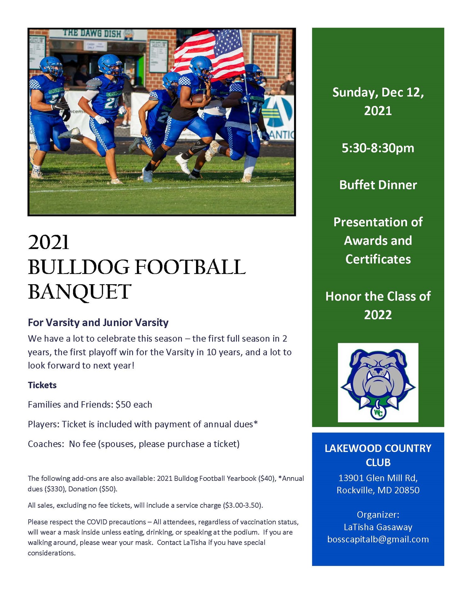 2021 Bulldog Football Banquet image