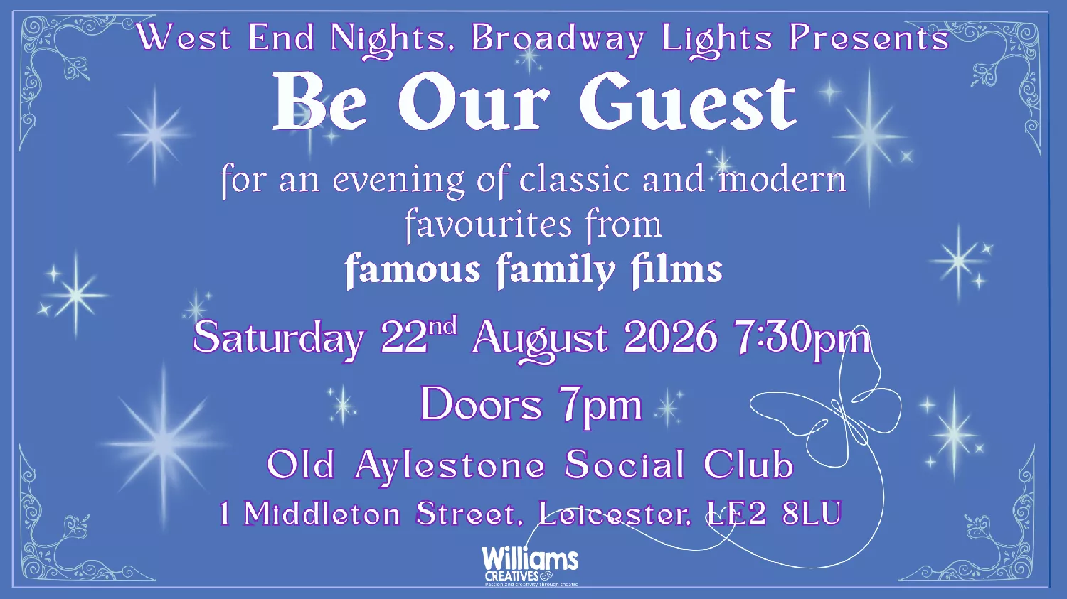 West End Nights; Broadway Lights Presents Disney - Be Our Guest image