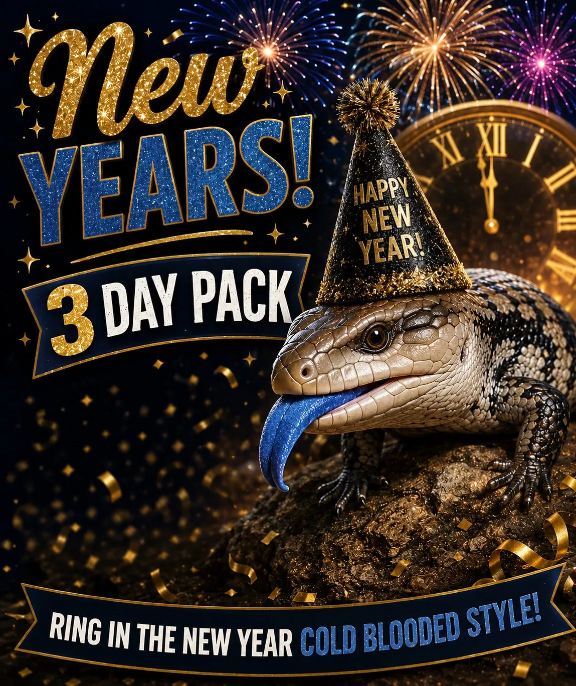 Cold Blooded New Year Camp 3 Day Package image