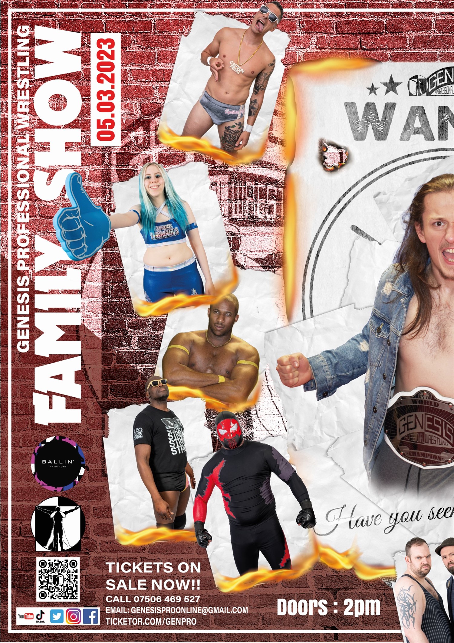 Genesis Professional Wrestling image