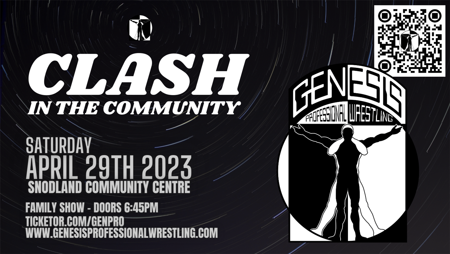 Genesis Professional Wrestling, Clash in the Community image