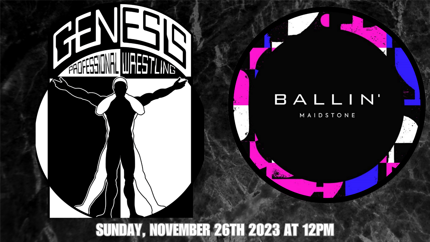 Genesis Professional Wrestling Family Show Ballin' Maidstone, family Show 12PM on Nov 26, 12:00@Ballin' - Pick a seat, Buy tickets and Get information on Genesis Professional Wrestling 