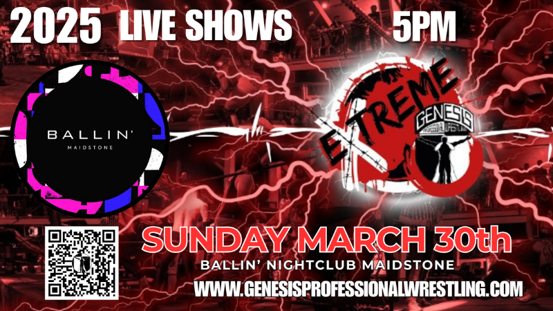 Get information, pick a seat & buy tickets to Gen Pro Extreme at Ballin' Maidstone Ballin' Maidstone, Adult Show 5pm on Mar 30, 17:00 @Ballin'