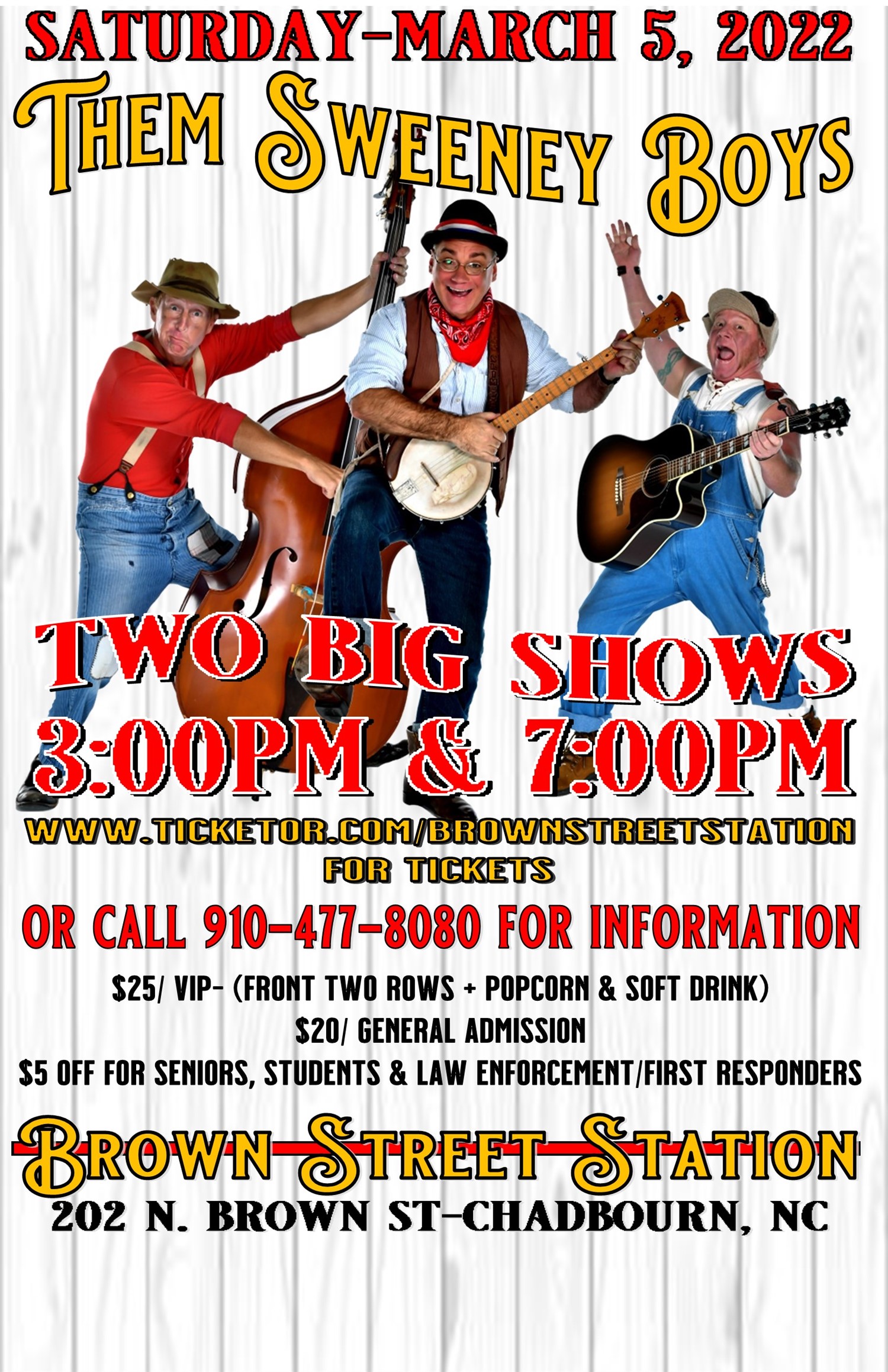 Them Sweeney Boys-Downhome Comedy & Music image