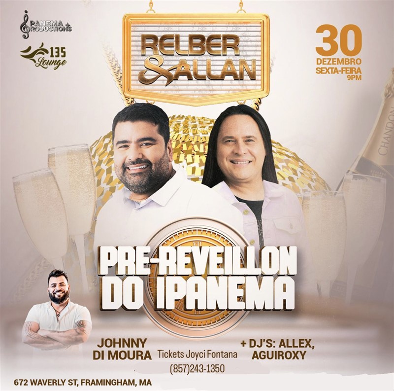 Get Information and buy tickets to RELBER & ALLAN Ipanema Productions on Instagram