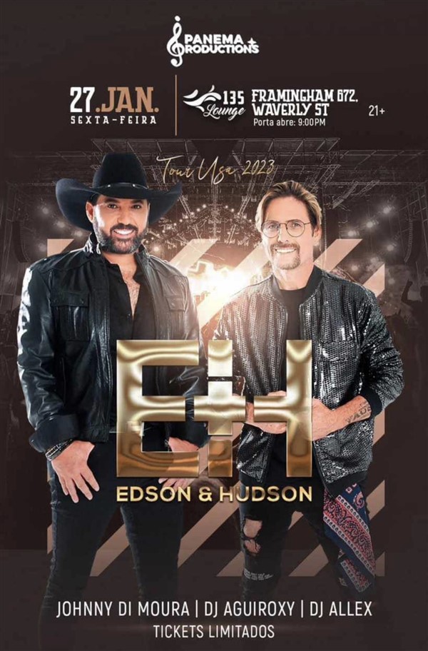 Get Information and buy tickets to Edson e Hudson Ipanema Productions on Instagram