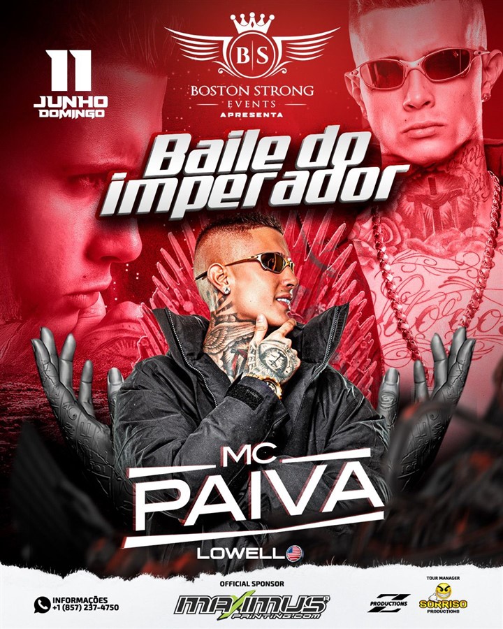Get Information and buy tickets to MC PAIVA Boston Strong    All Ages on Instagram