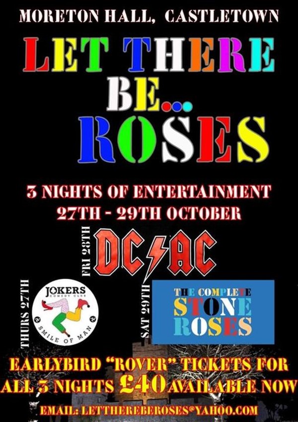 Let There Be Roses  on Oct 27, 19:30@Morton Hall - Buy tickets and Get information on Romansa Dating 