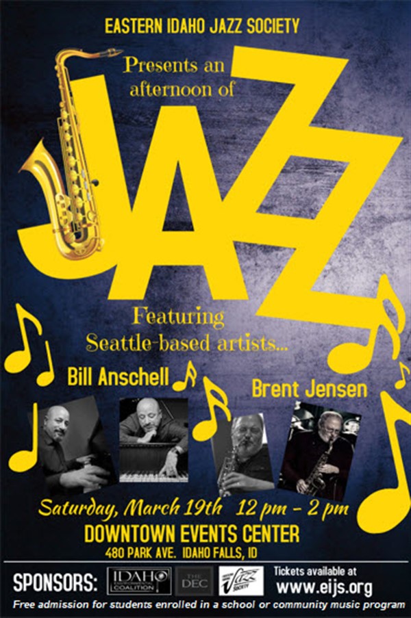 An Afternoon of Jazz with Bill Anschell and Brent Jensen