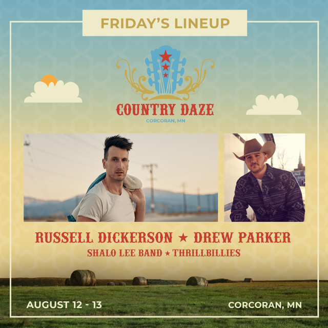 Get Information and buy tickets to Country Daze-Friday Corcoran, MN on Corcoran Community Fund