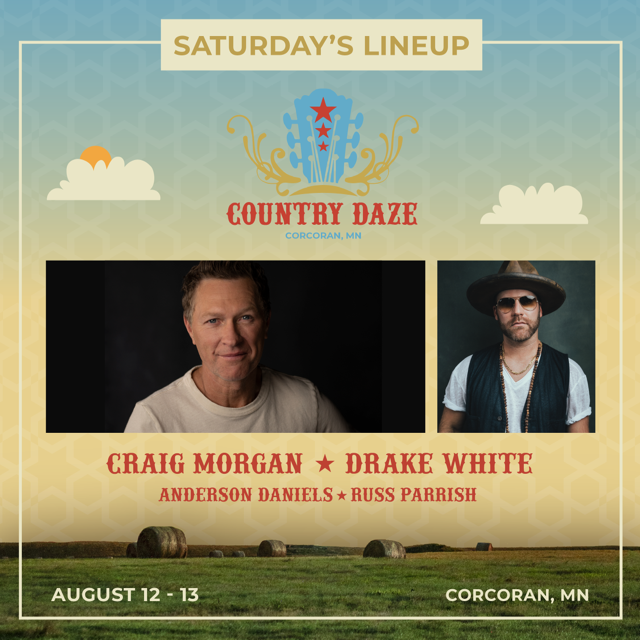 Get Information and buy tickets to Country Daze-Saturday Corcoran, MN on Corcoran Community Fund