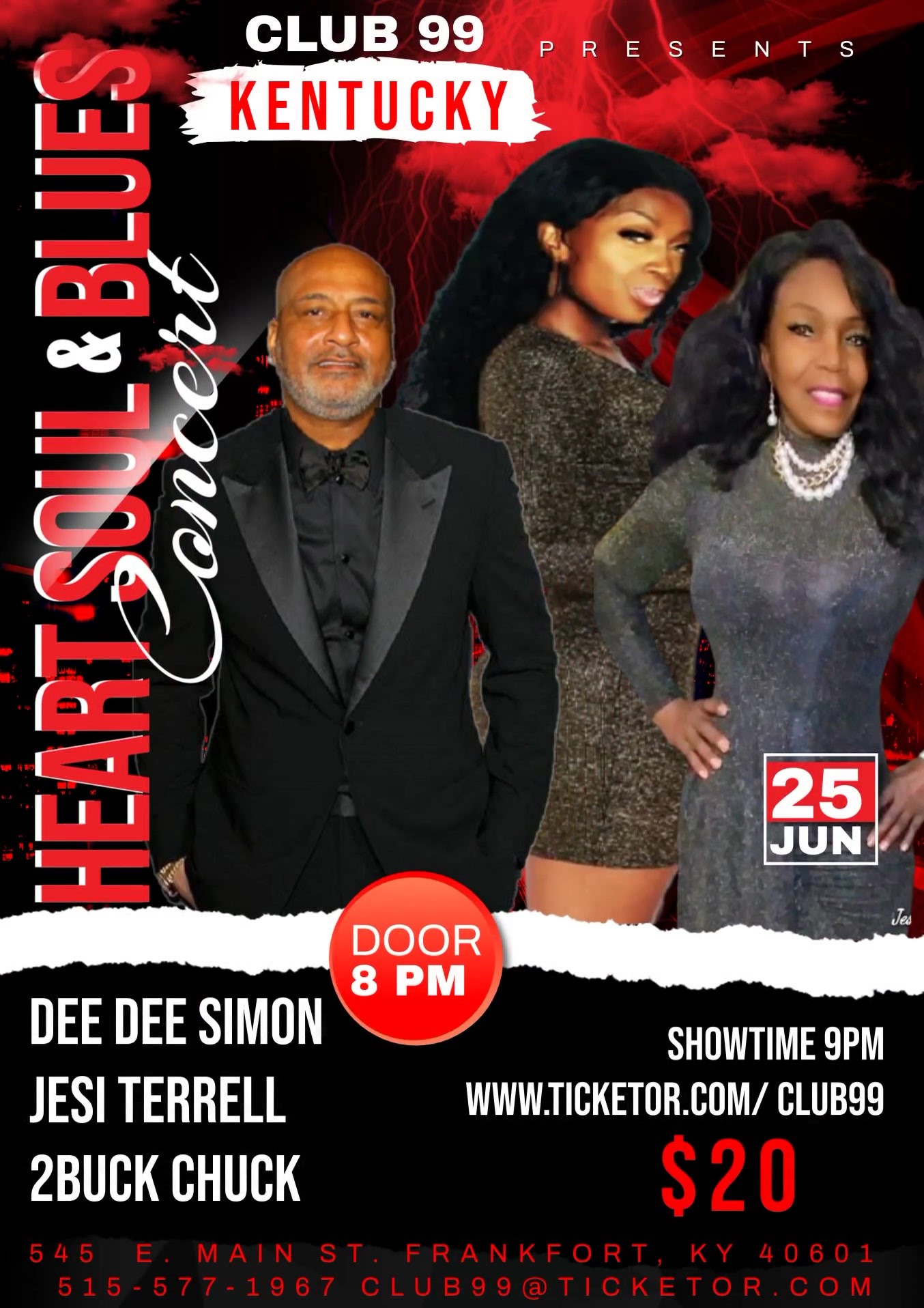 HEART SOUL & BLUES CONCERT image