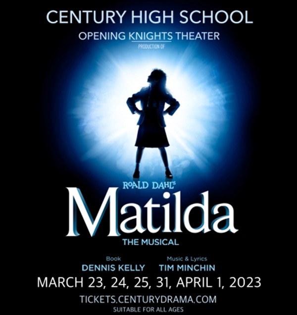 Get Information and buy tickets to Matilda  on Century Drama Opening Knights Tickets