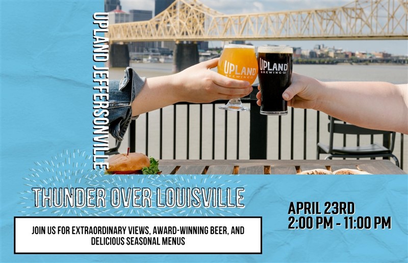 Get Information and buy tickets to Thunder Over Louisville Table Reservations & Beer Garden General Admission Tickets on Upland Brewing Company