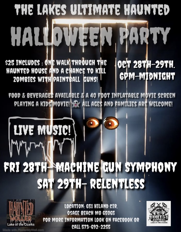 The lakes haunted Halloween party