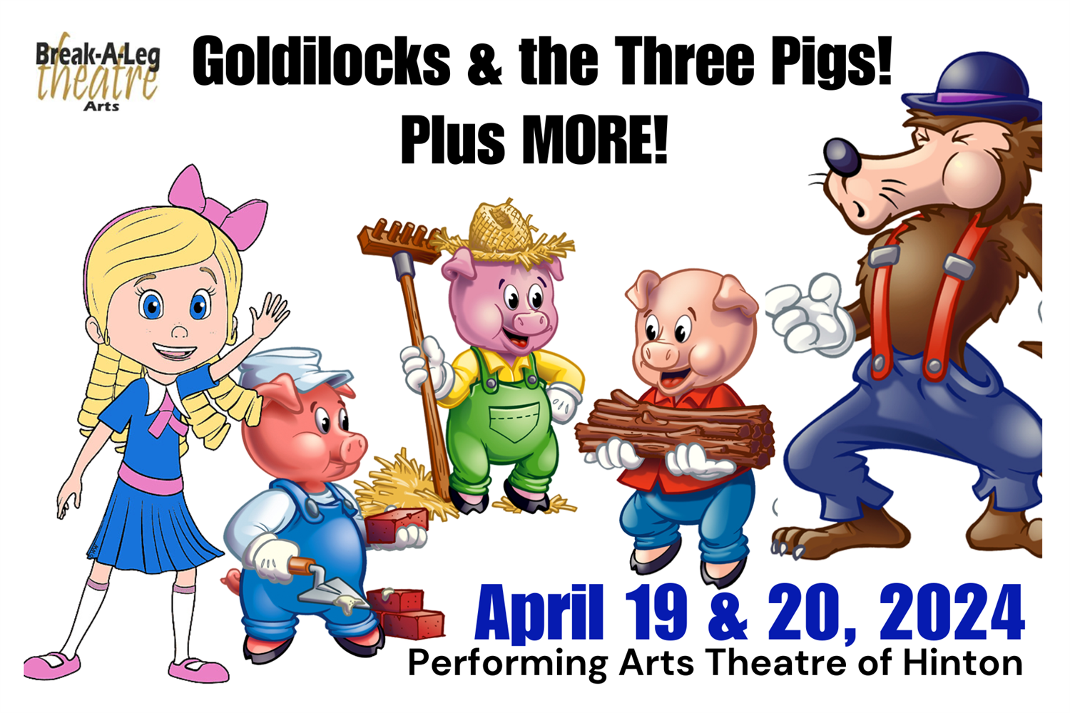 Goldilocks and the Three...PIGS! Plus MORE! image