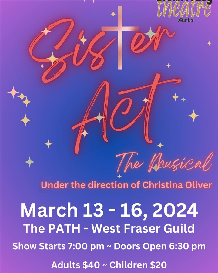 Get Information and buy tickets to Sister Act - The Musical Music by Alan Menken   Direction by Christina Oliver on Break-A-Leg Theatre