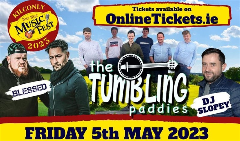 Get Information and buy tickets to Tumbling Paddies Blessed & DJ Slopey on onlinetickets.ie