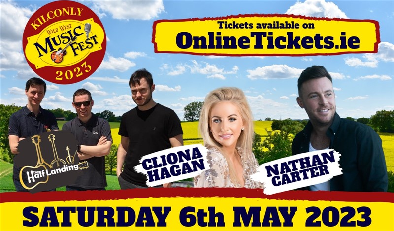 Get Information and buy tickets to Nathan Carter Cliona Hagan & Half Landing on onlinetickets.ie