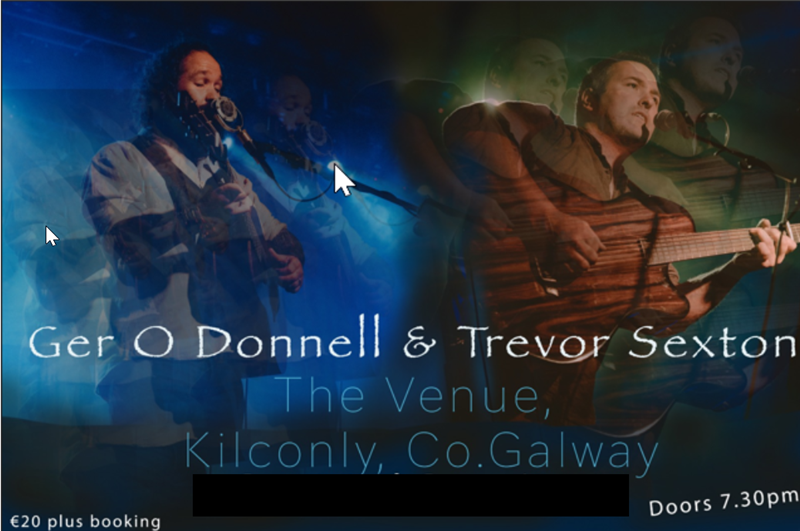 Get Information and buy tickets to Ger O Donnell  & Trevor Sexton Seated Concert on onlinetickets ie