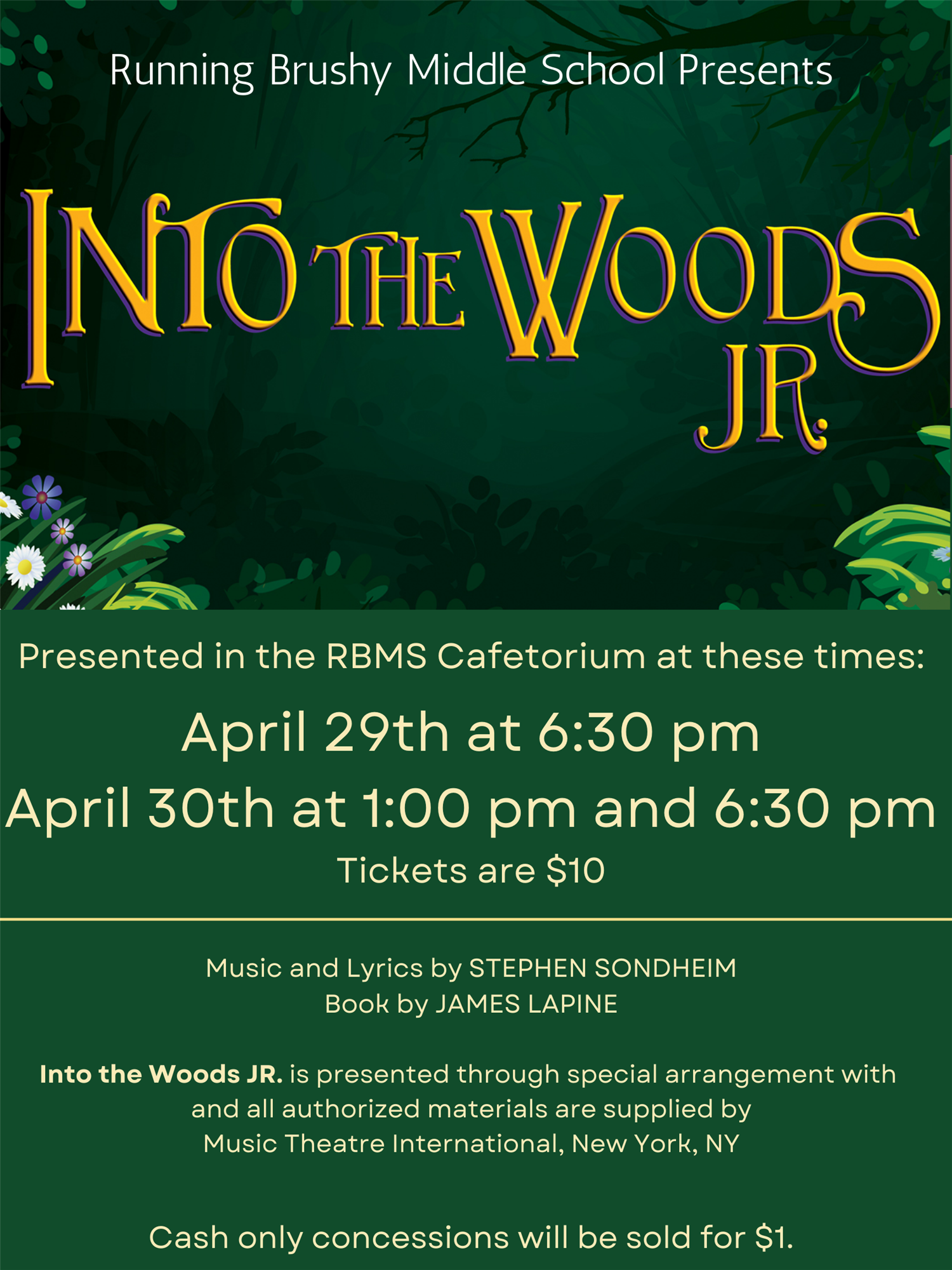 Into the Woods Jr. image