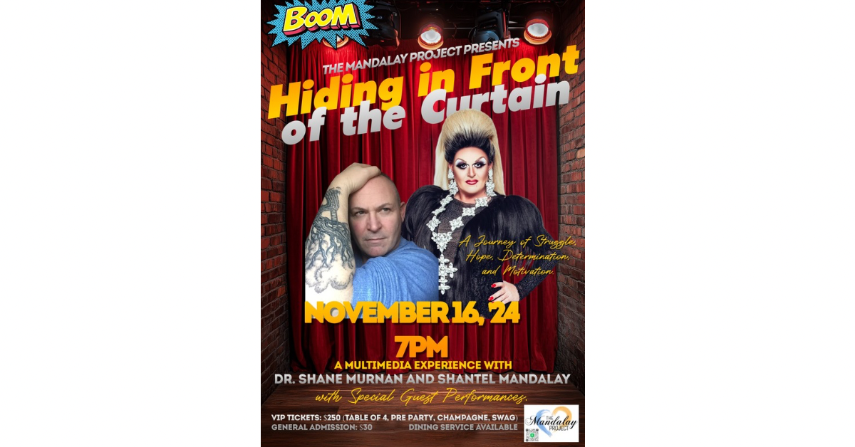 Hiding in Front of the Curtain image