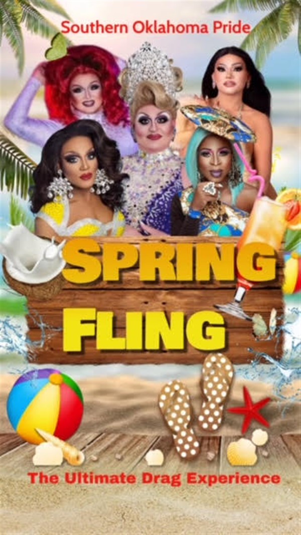 Get Information and buy tickets to Spring Fling- The ULTIMATE Drag Experience with Shantel Mandalay & Company; hosted by Southern Oklahoma Pride on Southern Oklahoma Pride Event,