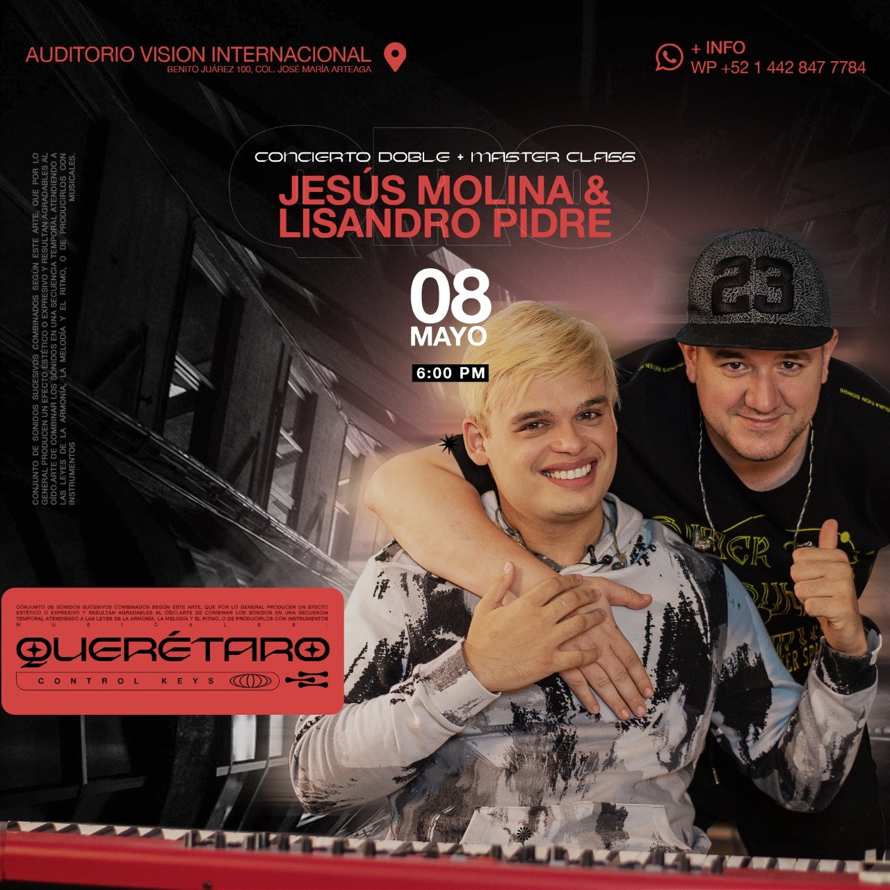 Jesús Molina y Lisandro Pidre QRO image