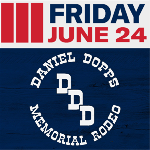 Get Information and buy tickets to Daniel Dopps Memorial Rodeo Friday June 24th, 2022 on Prorodeotix.com