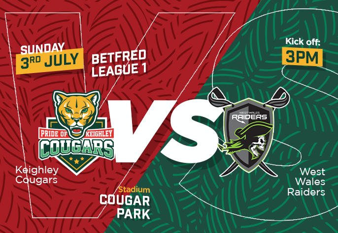 KEIGHLEY COUGARS vs WEST WALES RAIDERS image
