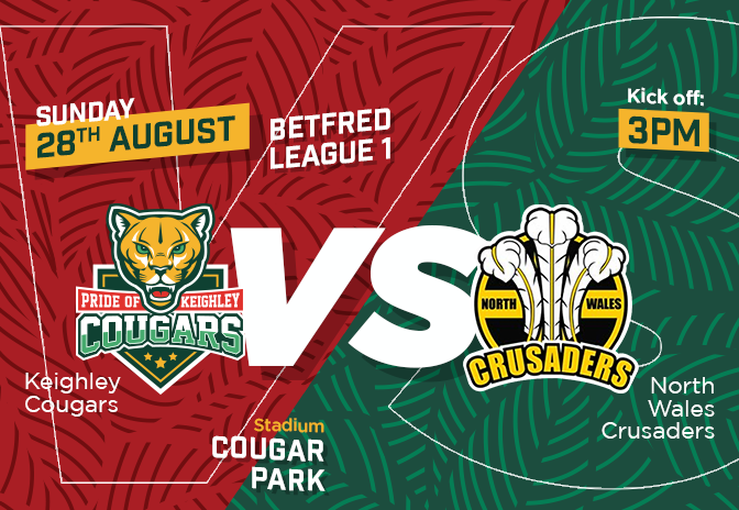 KEIGHLEY COUGARS vs NORTH WALES CRUSADES image