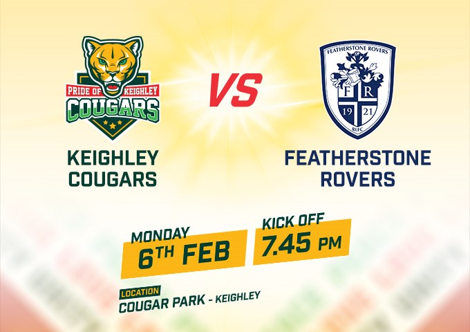 Keighley Cougars vs Featherstone Rovers image