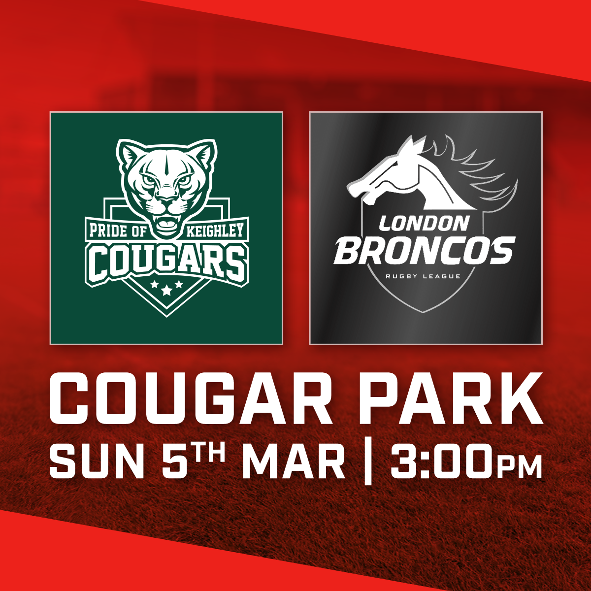 Keighley Cougars vs London Broncos image