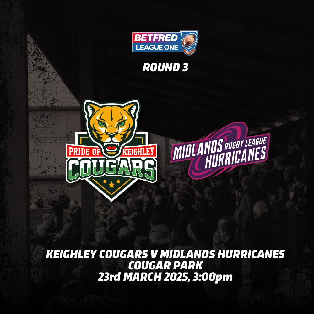 Keighley Cougars v Midlands Hurricanes L1 R3 image
